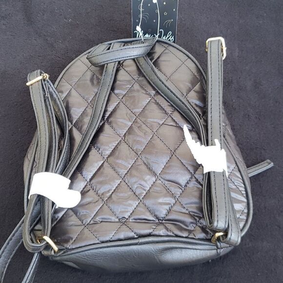 NWT Mimi X Jules Mimi & Jules Medium Quilted Backpack 9" x 8" - Picture 5 of 11